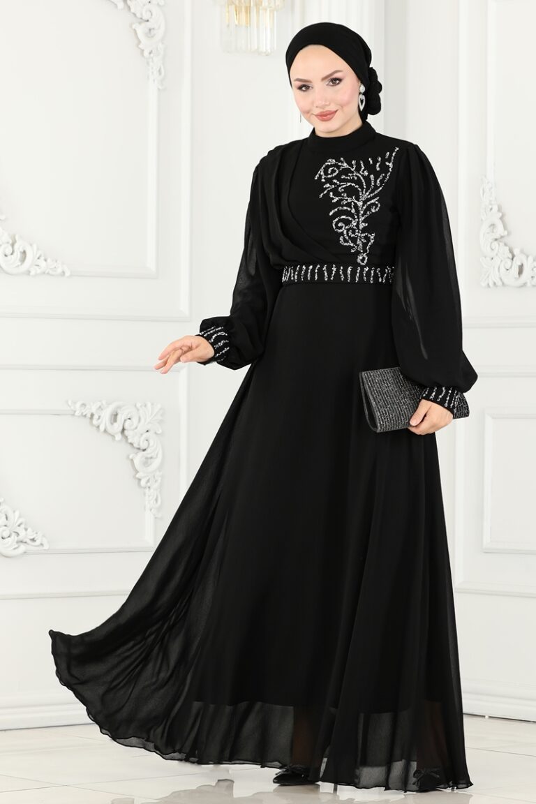 ⁦SF6055LPN858 | فستان سهرة⁩ - الصورة ⁦2⁩