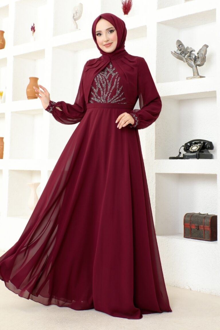 ⁦SFMSL52886 | فستان سهرة⁩ - الصورة ⁦2⁩