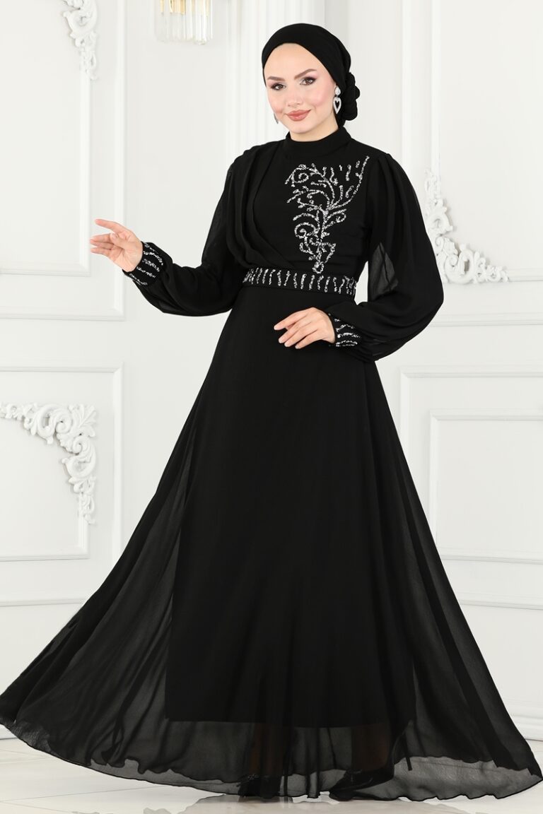 ⁦SF6055LPN858 | فستان سهرة⁩ - الصورة ⁦3⁩