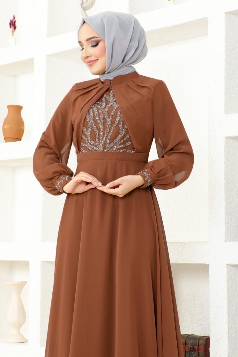 ⁦SFMSL52886 | فستان سهرة⁩ - الصورة ⁦3⁩